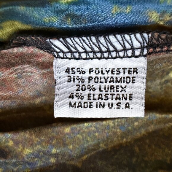 Bryn Walker Zen Taffeta Nebulosa Abstract Wrap Vest Womens Size XS Artsy Boho - Picture 9 of 12